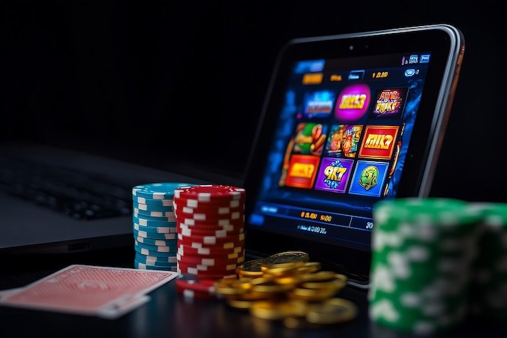 Panel kontrol senjata dan pengaturan taruhan di Fish Hunter pesg slot